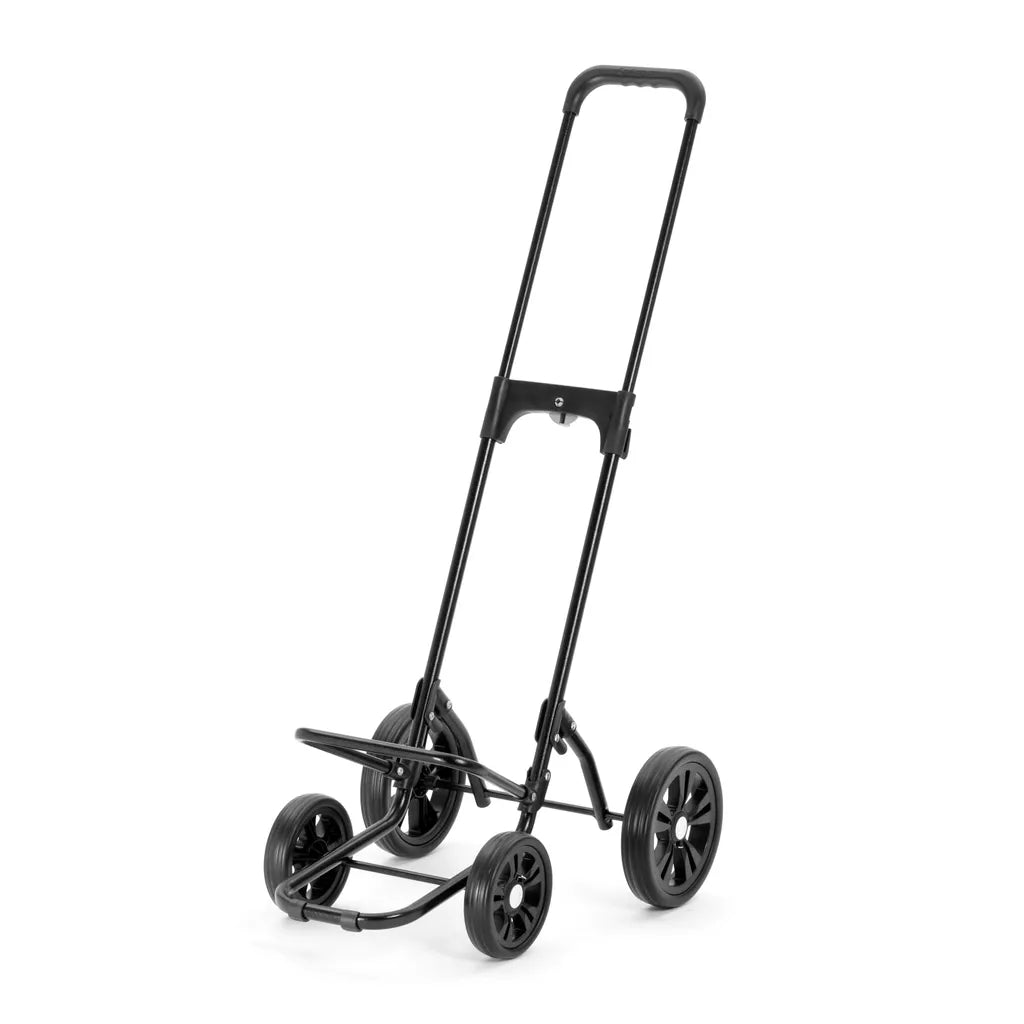 Andersen Shopper Quattro Mit 4 Rädern, Höhenverstellbar Mit Rad Ø 15 Und 20cm Und 45 Liter Tasche Malit Schwarz Mit Kühlfach