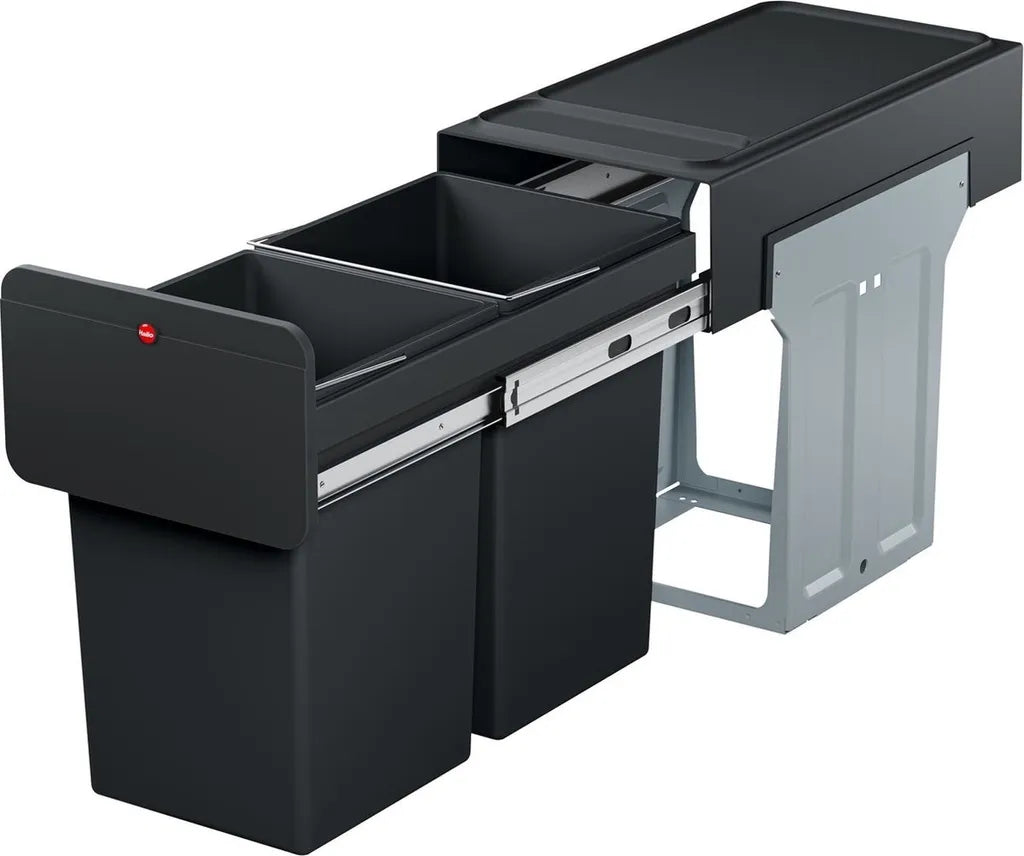  HAILO EcoLine Design L Abfalleimer Einbau 2x 15 L