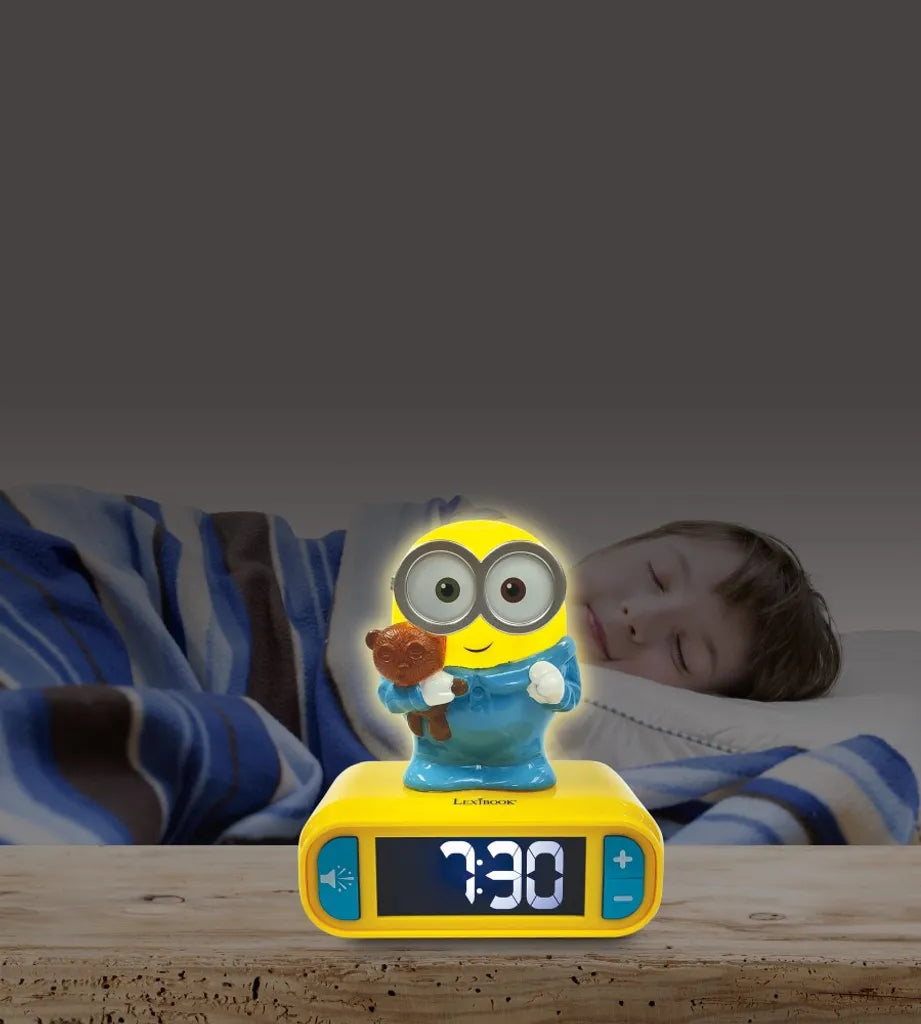  Lexibook RL800DES Despicable Me Minions Kinder Uhr Mit Nachtlicht