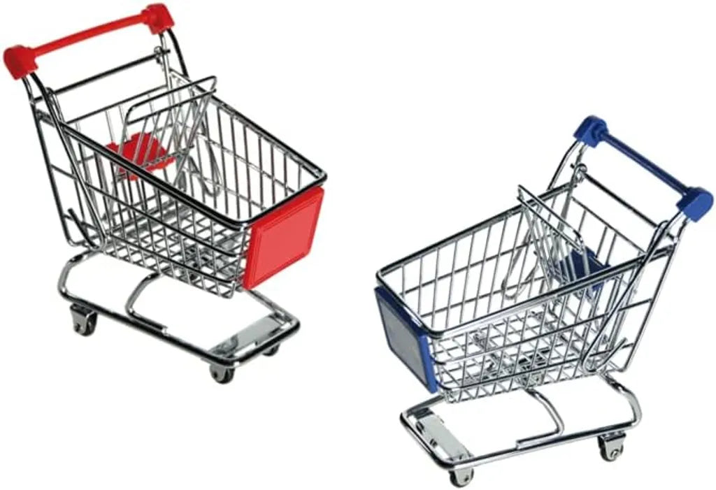  Einkaufswagen - Metall - Mini
