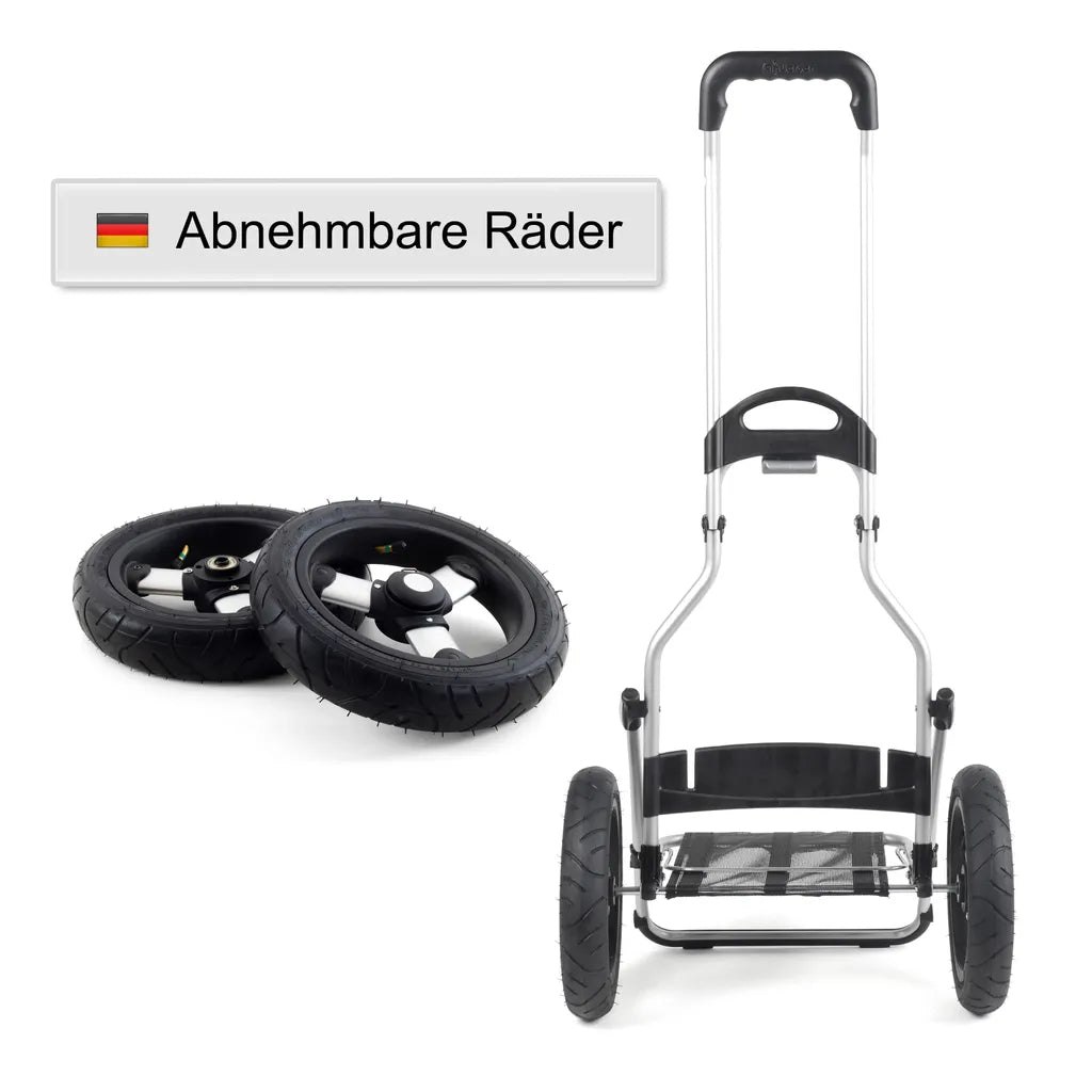  Andersen Shopper Royal Alu Klappbar Mit Luftreifen Ø 29 Cm Und 49 Liter Tasche Hydro 2.0 Khaki Mit Kühlfach