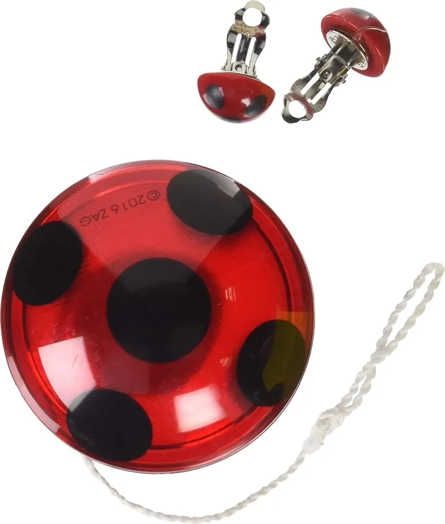  Miraculous Lady Bug - Kostüm-Zubehör BN5521 (Einheitsgröße) (Rot/Schwarz)