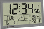 Bresser Wetterstation MyTime Jumbo 37 Cm Grau 2-teilig