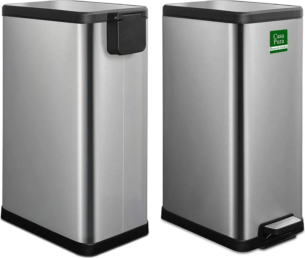  Mülleimer Zack Edelstahl 18L