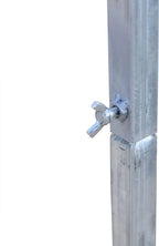  6X3m Blumenbogen Metall Hochzeit Hintergrund Stand Rechteck Bogen Rahmen Party Blumendekor Silber