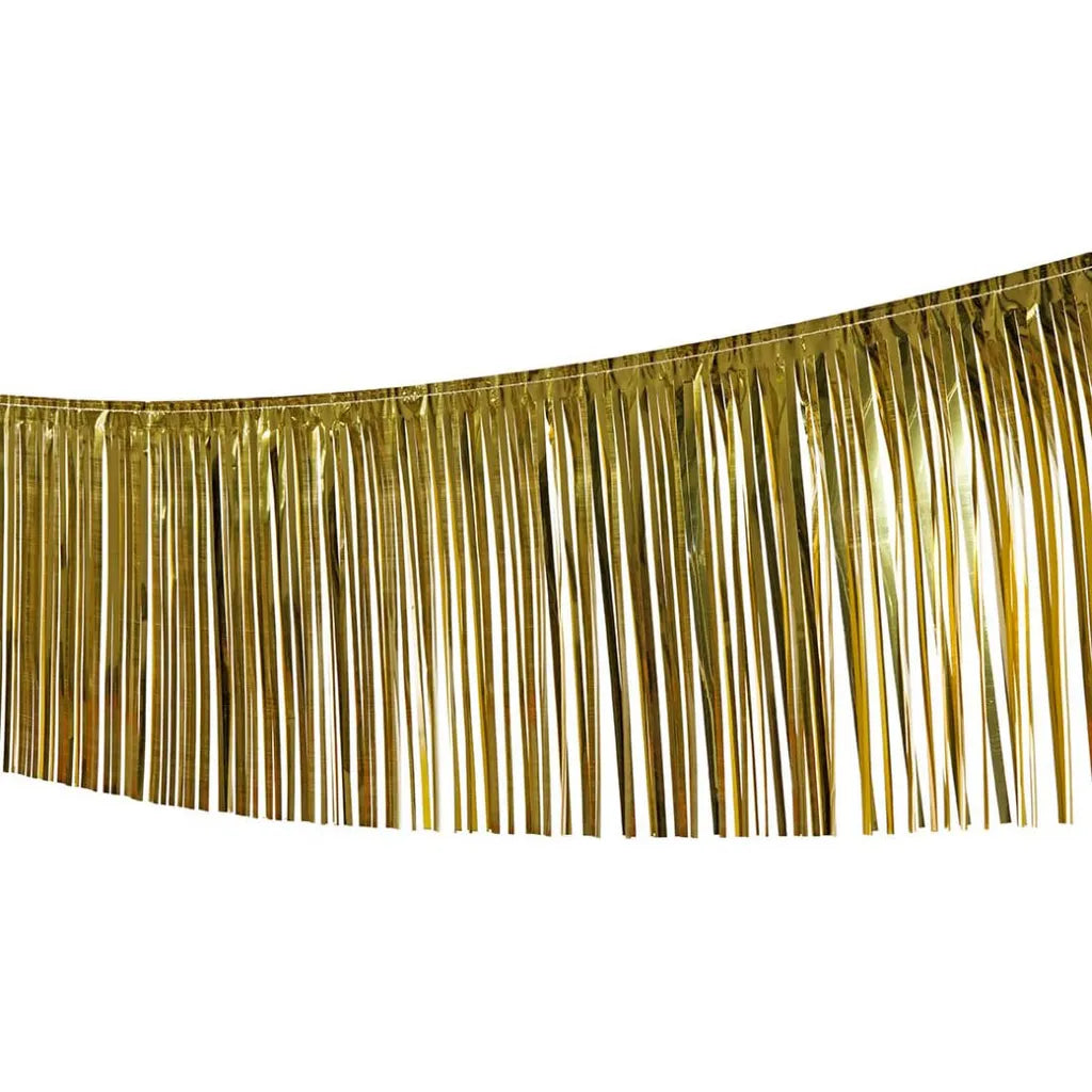  Goldene Lametta-Girlande (10m)
