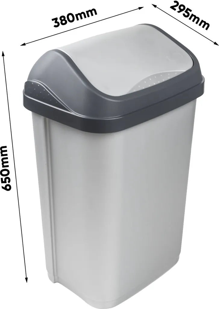  Keeeper Swing-Bin 50 L 38,5 X 29 X 66 Cm