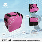  Driver13 ® Kinder Skistiefeltasche Pink