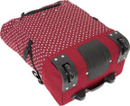  Einkaufstrolley Trolley Punta Wheel Einkaufsroller Einkaufswagen Shoppingtrolley Shopper EInkaufskorb Mit Rollen Und Gurten Trolly 10008-0220 Red Dots Punkte Rot + Bagboom Thermo TK Tasche