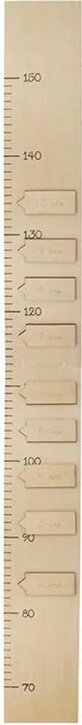  Messstab Aus Holz - 48,5 X 10 X 1 Cm