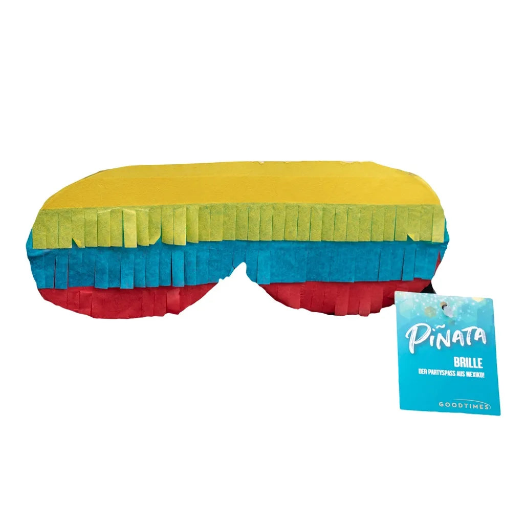  Pinata Set Ninja Mit Schlag Stock Und Brille Maske Zum Aufhängen Und Befüllen Rot Party Deko Geburtstag Kinder 30x30x30 Cm