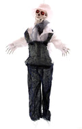  Halloween Dekoration - Farmer Skelett Mit Funktion, Licht & Sound (80cm)