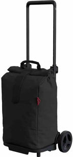  Gimi Einkaufstrolley Sprinter Aus Stahl/Kunststoff/Polyester In Farbe Schwarz, 50 L, Tragkraft 30 Kg