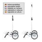  Andersen Shopper Alu Star Höhenverstellbar Mit Rad Ø 20cm Und 62 Liter Tasche Hydro 2.0 Rot Mit Kühlfach