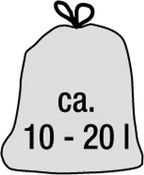  Keeeper Abfalleimer "magne" 10 Liter Anthrazit / Grün