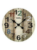  AMS Wanduhr 9650
