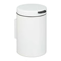  Relaxdays Kosmetikeimer Wandmontage 3 Liter