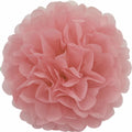  1 Papier Pompon 20cm, Farbauswahl:altrosa 158