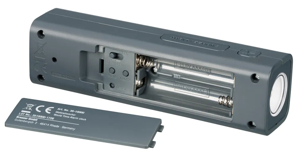  LUFTHANSA Weltzeitwecker Mit Thermometer Und Taschenlampenfunktion