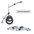  Andersen Einkaufstrolley Sondermodell Royal Stahl Klappbar Mit Metallspeichenrad Ø 25cm Und 61 Liter Tasche Folke Blau Mit Kühlfach