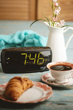  Adler Uhrenradio Radiowecker Mit Extragroßem Display, Dimmbar / Snooze Funktion