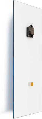  Wanduhr Aus Glas – 30x60 Cm - Glasbild - Glasuhr - Gehärtetes Glas -Gemüse Und Gewürze