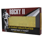 FANATIC FaNaTtik Rocky II Replik Superfight II Ticket (vergoldet) FNTK-ROCKY-102G