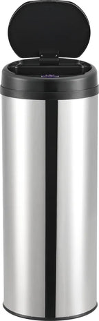  Sensor-Mülleimer 47L Abfalleimer Mit Sensorautomatik Kücheneimer Mit Sensor Edelstahl Silber