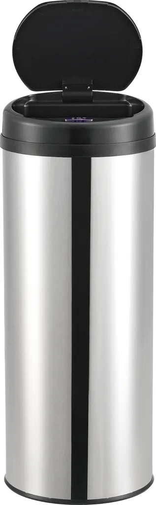  Sensor-Mülleimer 47L Abfalleimer Mit Sensorautomatik Kücheneimer Mit Sensor Edelstahl Silber