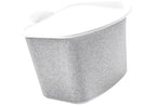  Koziol 5605670 BIBOAbfall-Behälter Kunststoff, 22,5 X 20,8 X 16 Cm, Organic Grey