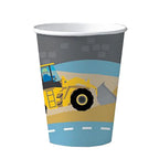  XXL Party-Set Kindergeburtstag Baustelle Bagger Für 6 Kinder, 98-tlg.