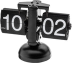 Hikeren Flip Digitale Uhr Kleine Skala Tisch Uhr Retro Flip Uhr Edelstahl Flip Interne Getriebe Betrieben Quarz Uhr Home Decor