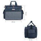  Picknicktasche Kalt Warm Isolierung 4 Personen 32 Teile Zubehör - Maritim