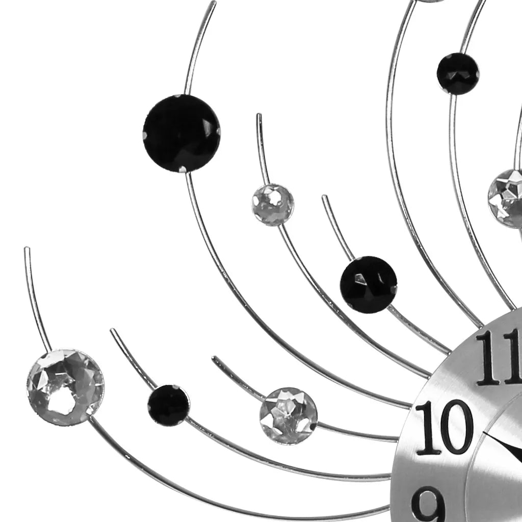  Moderne Designer Wanduhr - Schwarz/weiß