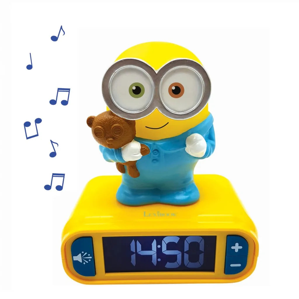  Lexibook RL800DES Despicable Me Minions Kinder Uhr Mit Nachtlicht