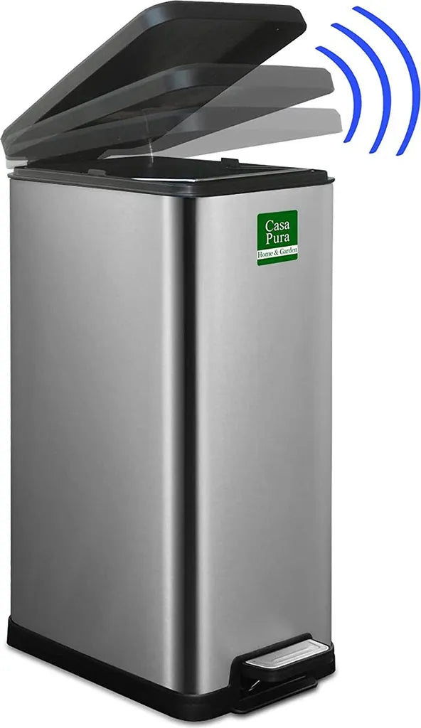  Mülleimer Zack Edelstahl 18L