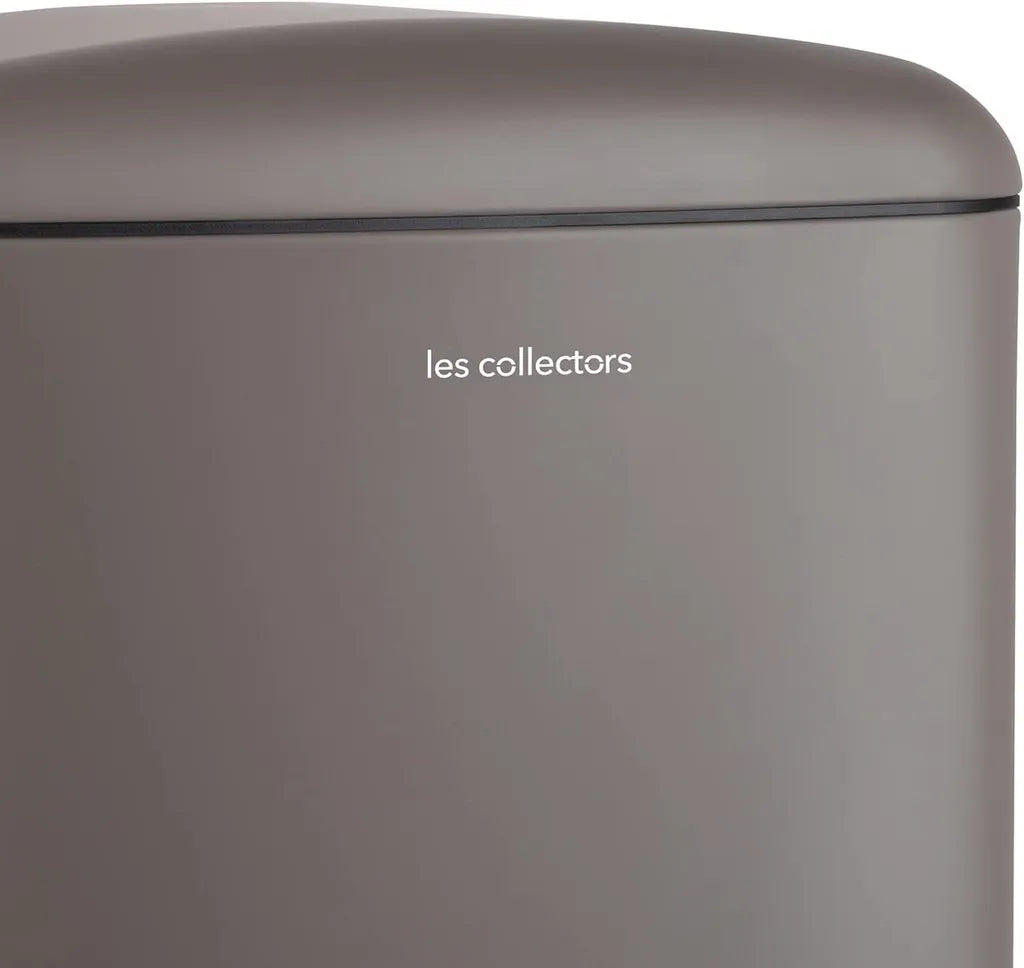  Les Collectors No 883 Mülleimer, Taupe, 40 Liter, Pedal-Mülleimer, Tret-Mülleimer