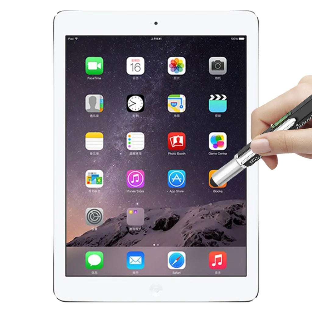  Multi Tool Tech Pen Gadgets Tools Für Männer, Personalisierte Geschenke Für Papa Oder Ihn, Lustiges Geschenk Für Weihnachten, Vatertag, Valentinstag Oder Geburtstagsgeschenke(Schwarz)
