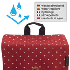  Andersen Shopper Royal Alu Klappbar Mit 3-Speichenrad Ø 25cm Und 45 Liter Tasche Malit Rot Mit Kühlfach