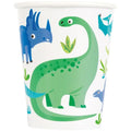 Unique Dinosaurier Blau & Grün 8 Becher