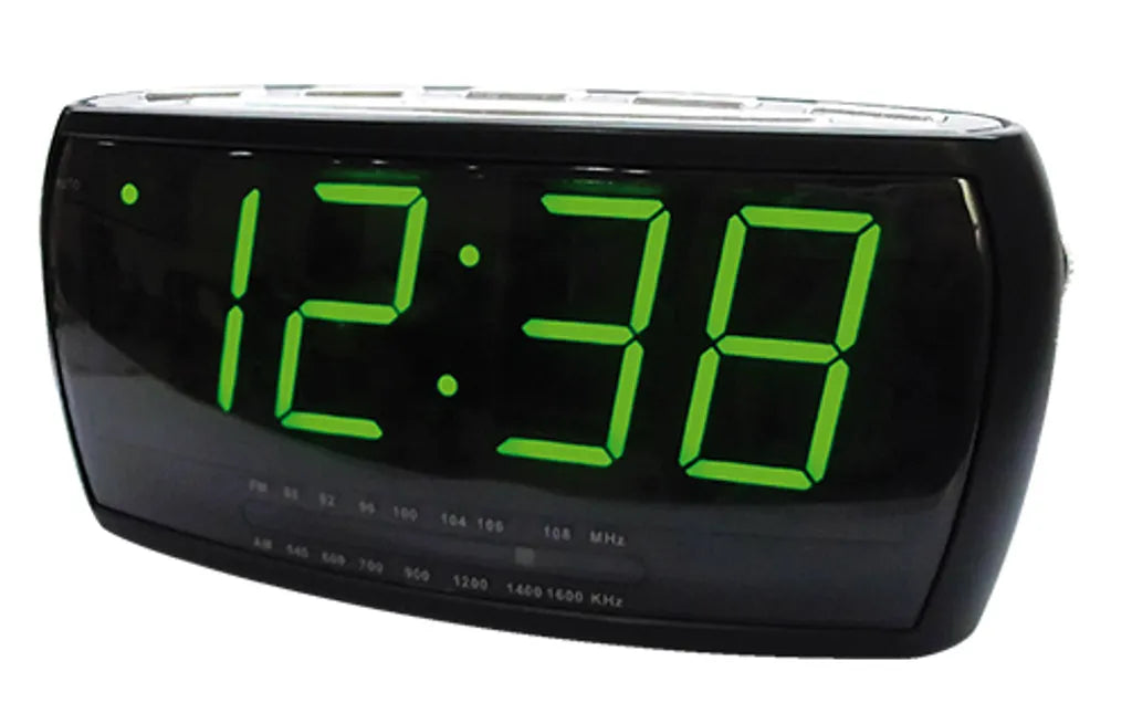  Adler Uhrenradio Radiowecker Mit Extragroßem Display, Dimmbar / Snooze Funktion