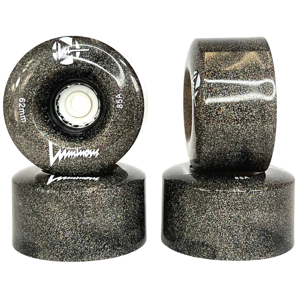  Luminous Rollschuh LED Rollen (4Stück) 62mm 85a Night Sky