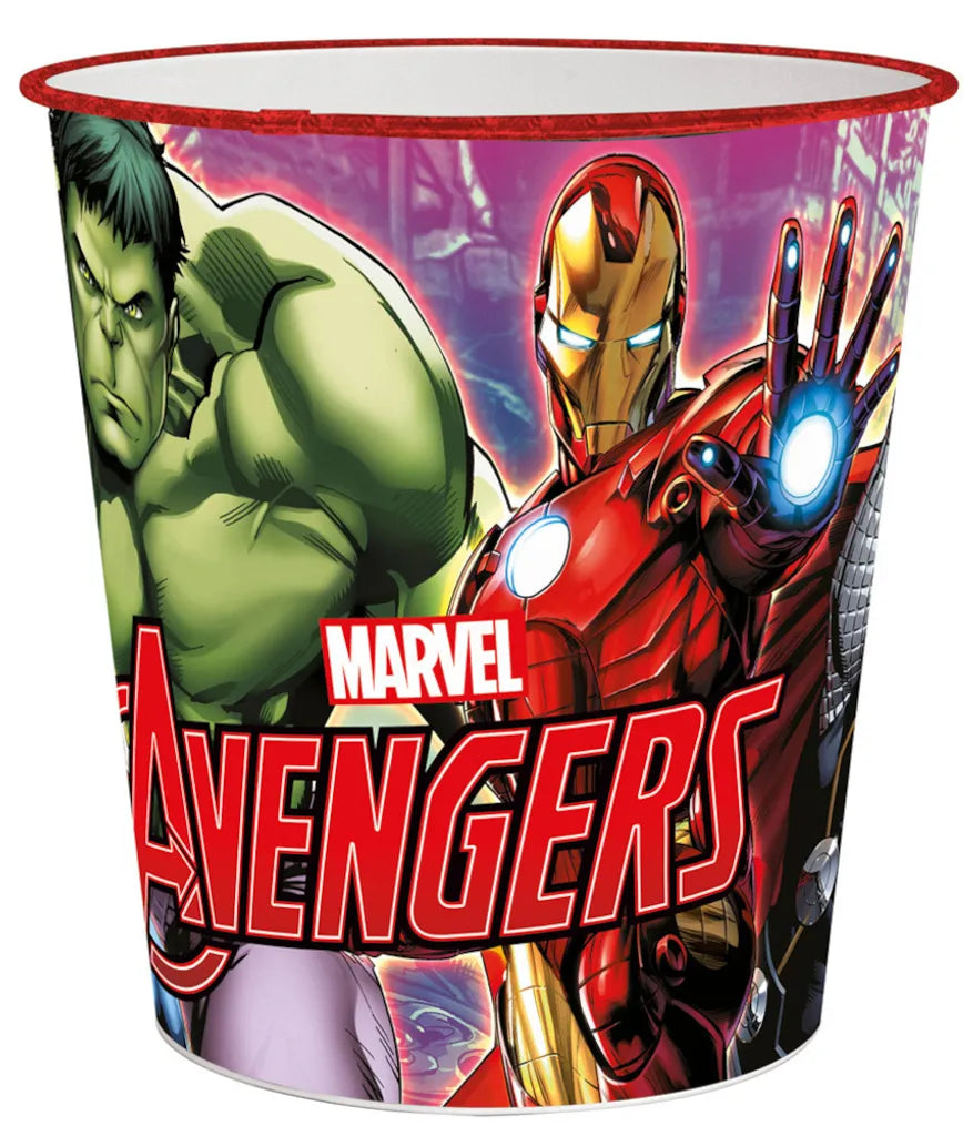  The Avengers Kinder Papierkorb Mülleimer Kunststoff Abfalleimer Eimer Superheld