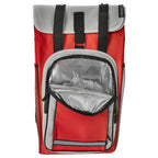  Andersen Shopper Royal Alu Klappbar Mit 3-Speichenrad Ø 25cm Und 62 Liter Tasche Hydro 2.0 Rot Mit Kühlfach