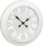  Relaxdays Wanduhr XL Mit Barockmuster