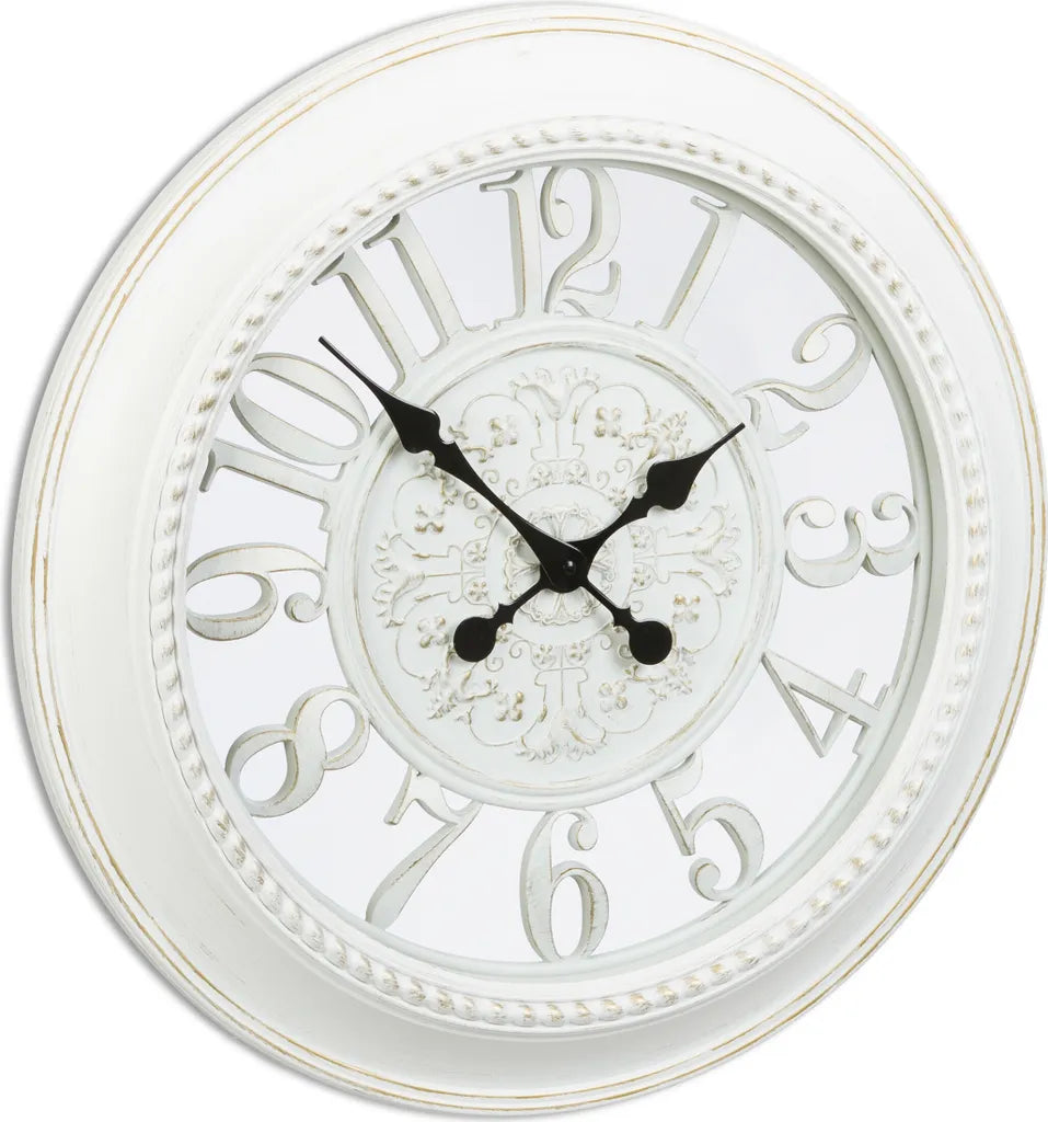  Relaxdays Wanduhr XL Mit Barockmuster