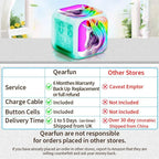  Unicorn Digital Alarm Clocks For Girls, Bright Night LED LCD Cube With Light Children Wake Up Bedside Clock Birthday Gifts For Kids Women Adult Bedroom