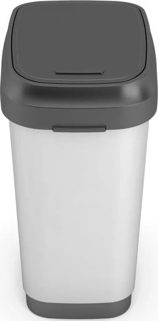  KIS Dual Swing Bin Stil L - 50 L - 31x42x62 Cm