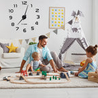  Relaxdays DIY Wanduhr Mit 3D-Zahlen