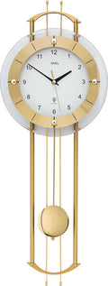  AMS Funk-Pendeluhr, Funkpendelwerk, 24x68x7cm, 5257